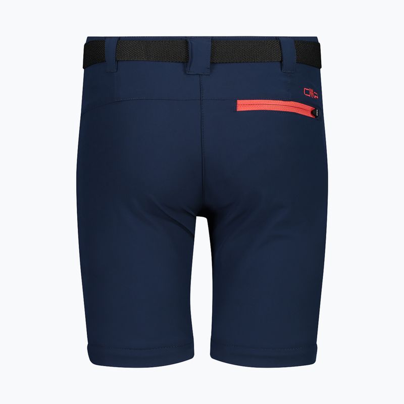 CMP Zip Off vaikiškos trekingo kelnės tamsiai mėlynos 3T51445/00ML 5