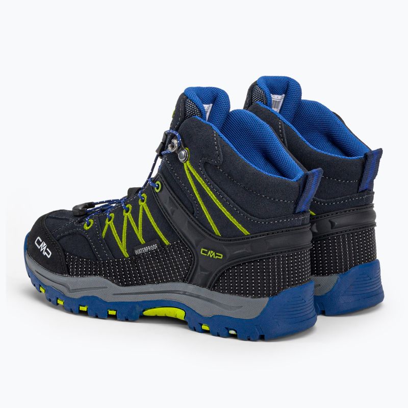 CMP vaikiški trekingo batai Rigel Mid Wp navy blue 3Q12944/38NL 3