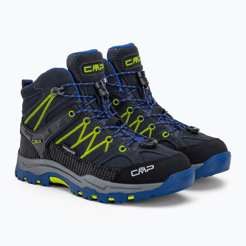 CMP vaikiški trekingo batai Rigel Mid Wp navy blue 3Q12944/38NL 4