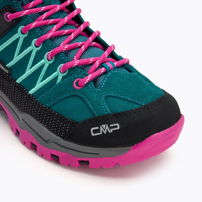 Jaunimo žygio batai CMP Rigel Mid lake / pink fluo 7