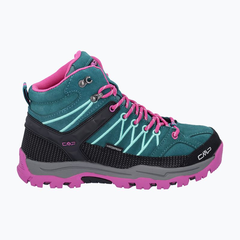 Jaunimo žygio batai CMP Rigel Mid lake / pink fluo 9