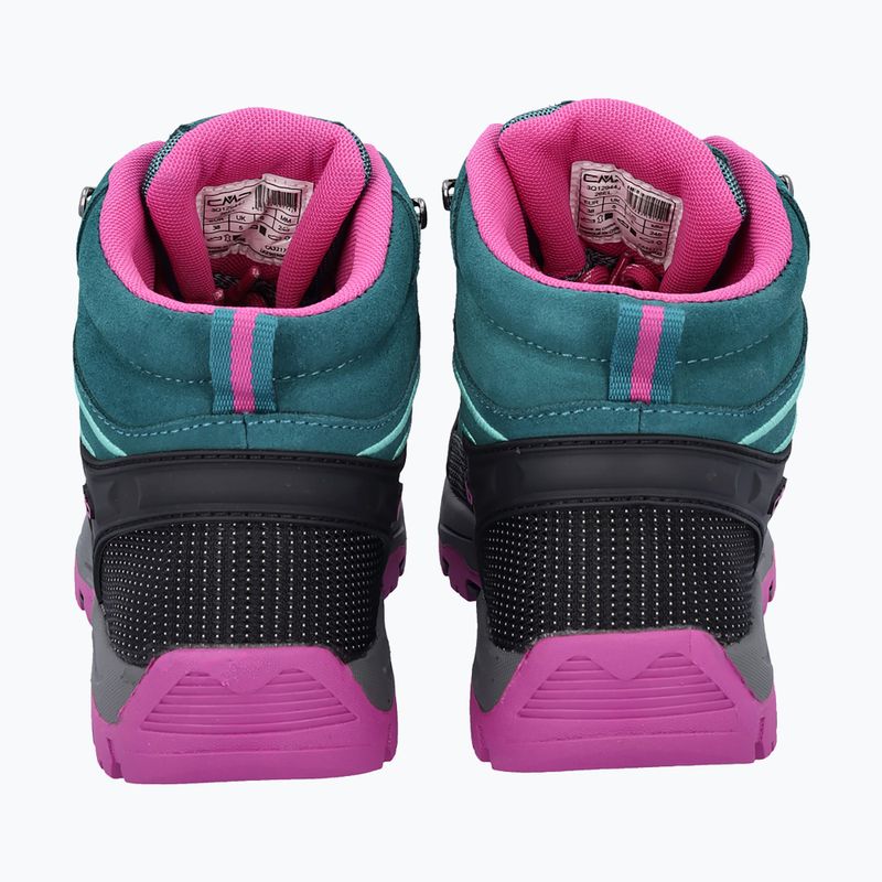 Jaunimo žygio batai CMP Rigel Mid lake / pink fluo 12