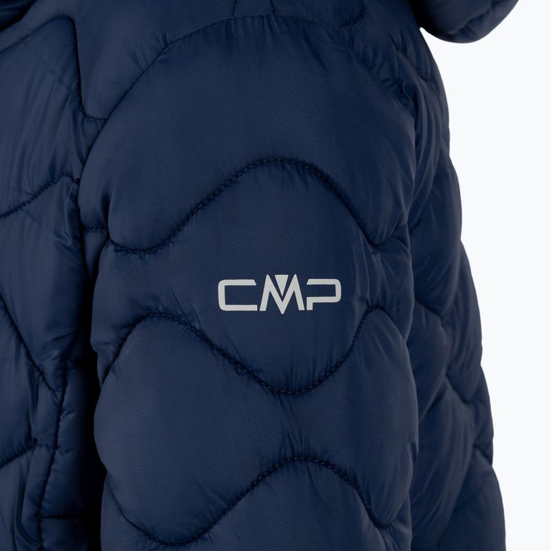 CMP vaikiška pūkinė striukė G Coat Fix Hood tamsiai mėlyna 32Z1145/M928 4