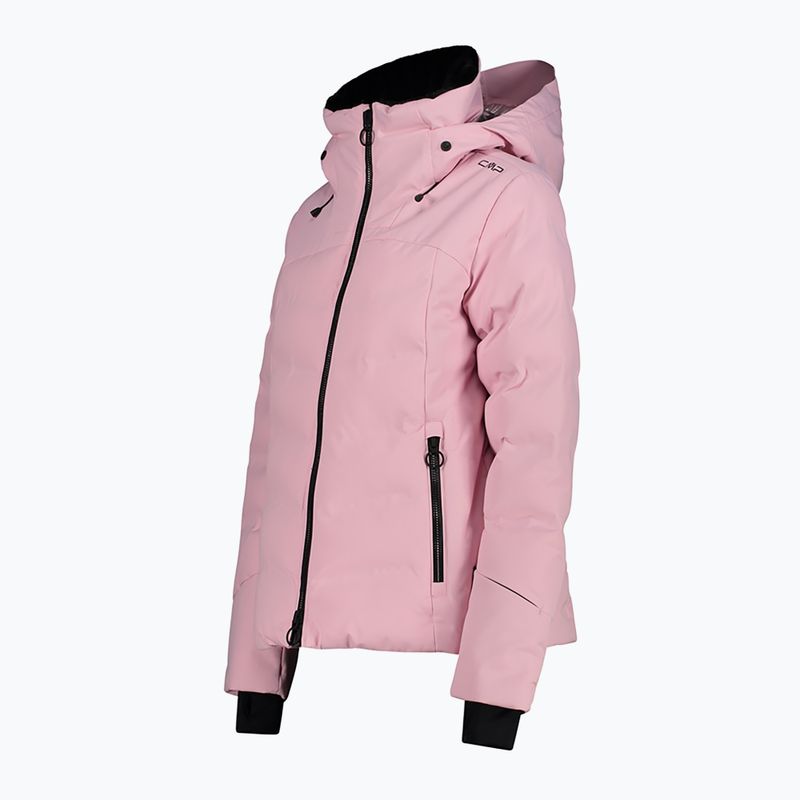 Moteriška CMP Fix Hood slidinėjimo striukė Pink 32W0266 7