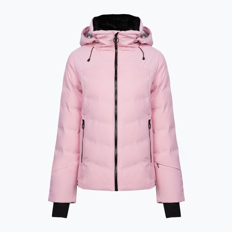 Moteriška CMP Fix Hood slidinėjimo striukė Pink 32W0266