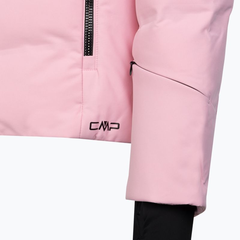 Moteriška CMP Fix Hood slidinėjimo striukė Pink 32W0266 3