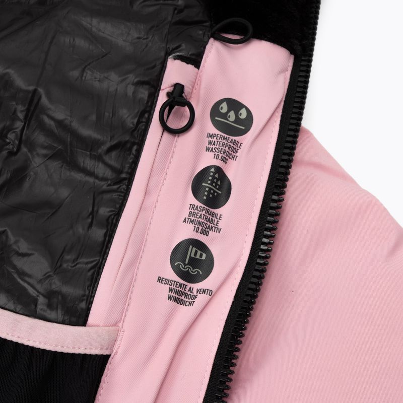Moteriška CMP Fix Hood slidinėjimo striukė Pink 32W0266 4