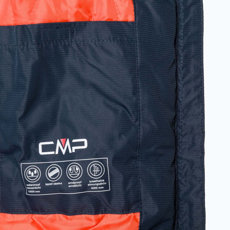Vyriška CMP Fix Hood žieminė striukė tamsiai mėlyna 32Z1847/N950 4