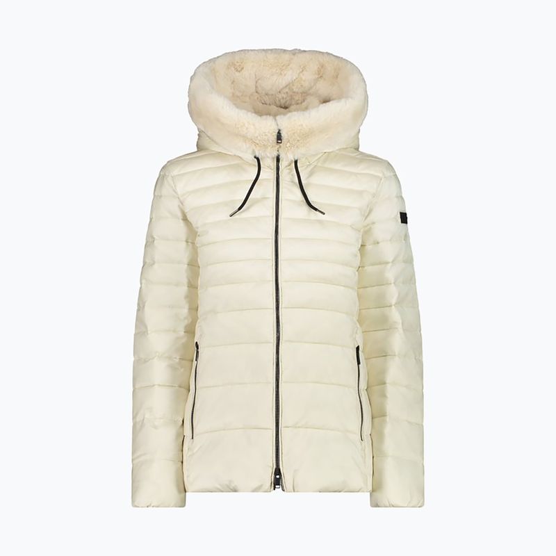 Moteriška CMP Fix Hood pūkinė striukė beige 32K3076F