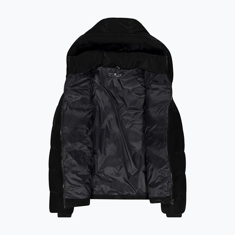 Moteriška CMP Fix Hood pūkinė striukė juoda 32K3096 4