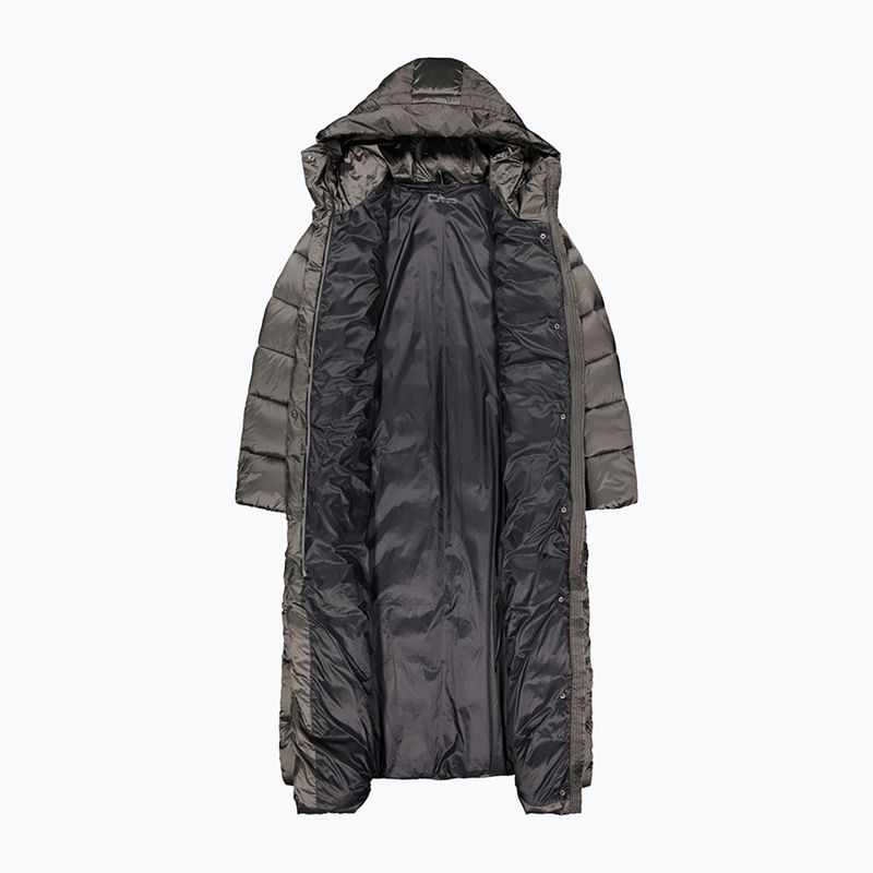 Moteriški CMP paltai Fix Hood Down Jacket Grey 32K3136 4