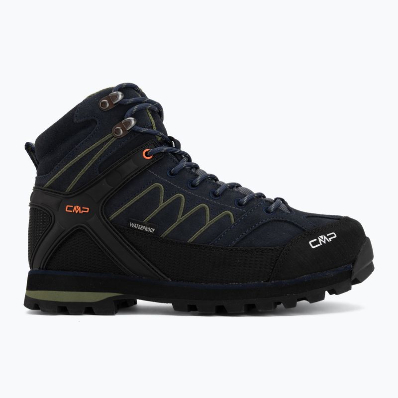 Vyriški žygio batai CMP Moon Mid Wp b.blue/torba 2