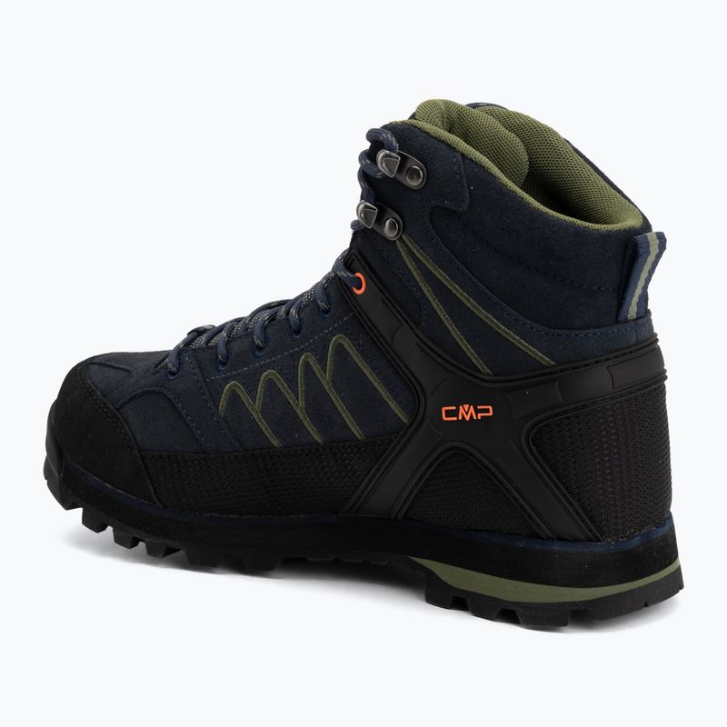 Vyriški žygio batai CMP Moon Mid Wp b.blue/torba 3