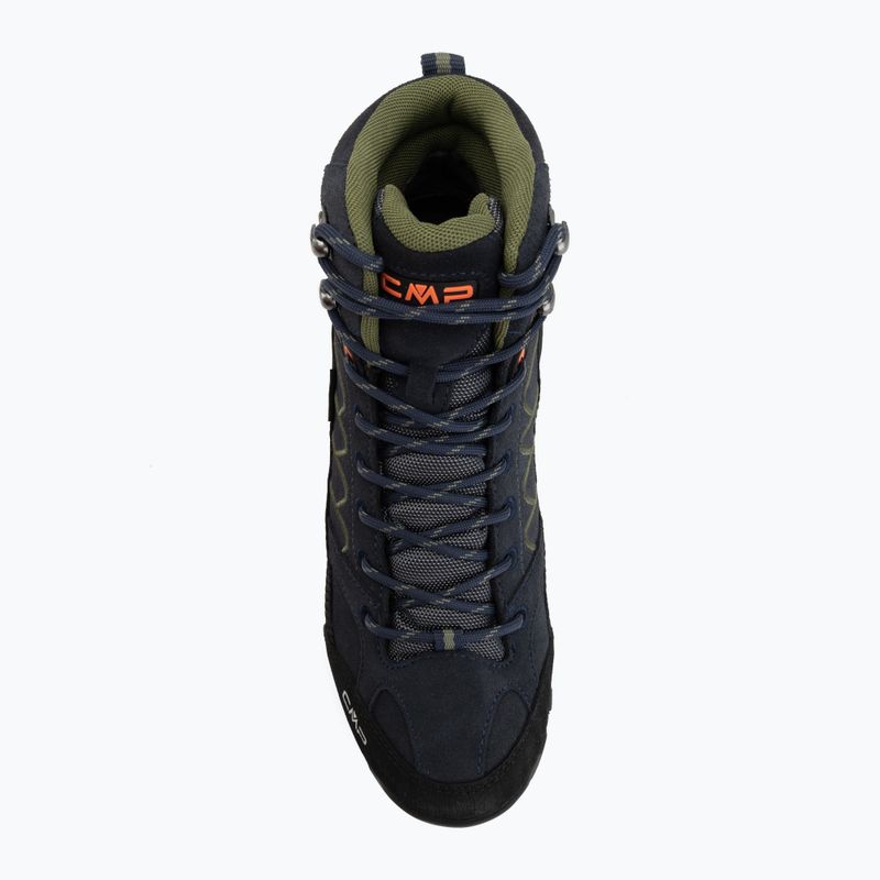 Vyriški žygio batai CMP Moon Mid Wp b.blue/torba 5