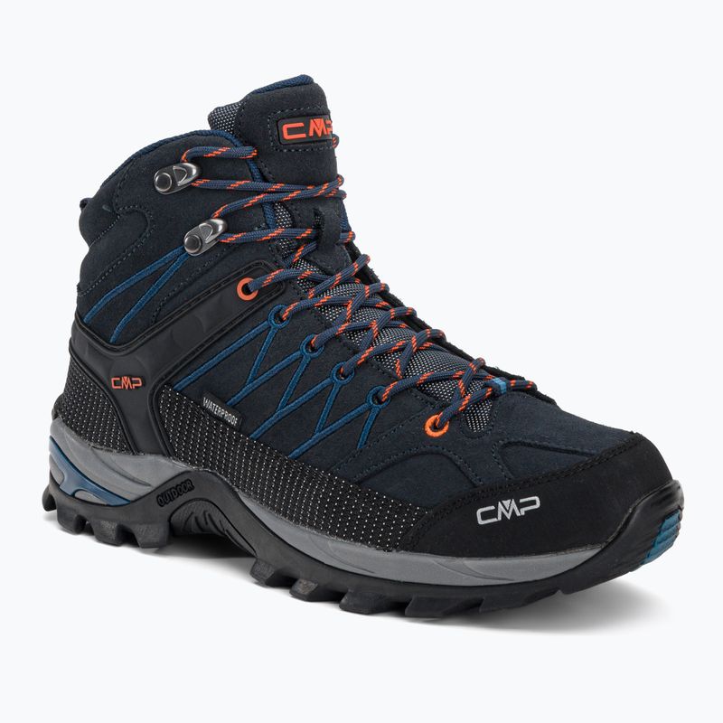 Vyriški trekingo batai CMP Rigel Mid Wp navy blue 3Q12947/27NM