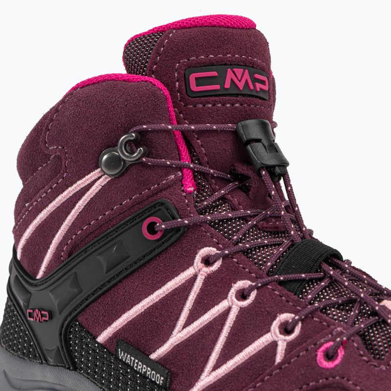 CMP vaikiški trekingo batai Rigel Mid Wp kaštoninės spalvos 3Q12944/05HM 10