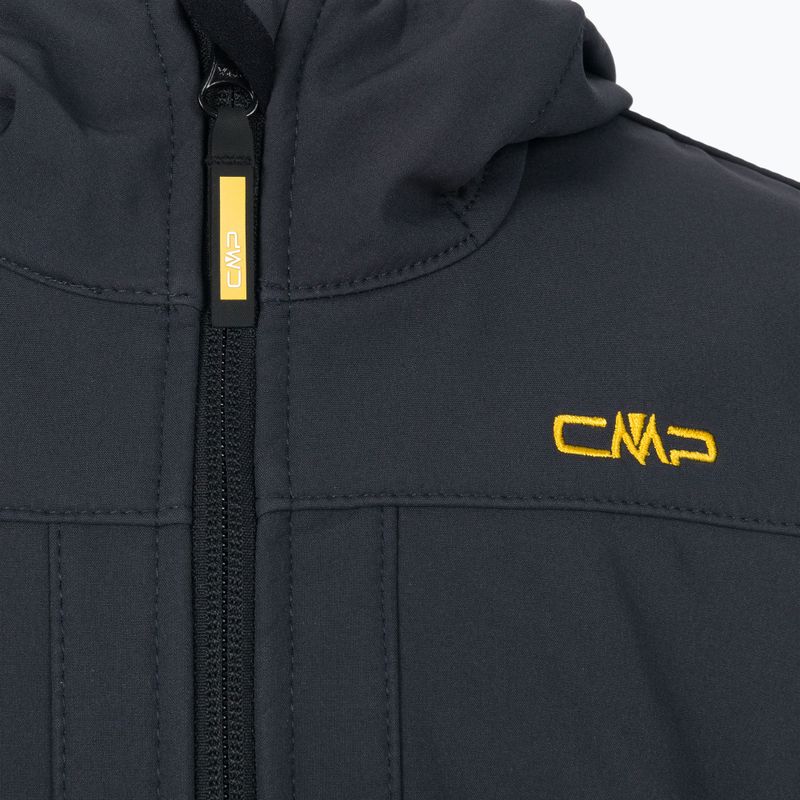 CMP Fix Hood vaikiška softshell striukė pilka 3A00094/09UM 3