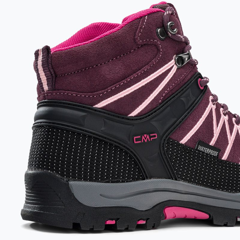 CMP Rigel Mid vaikų trekingo batai kaštoninės spalvos 3Q12944J 9