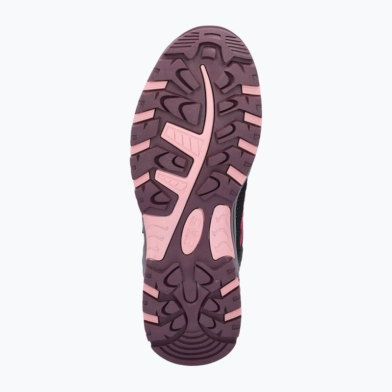 Paauglių žygio batai CMP Rigel Low Wp plum/peach 6