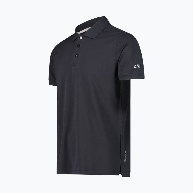 CMP vyriški grafito spalvos polo marškinėliai 3T60077/19UN 3