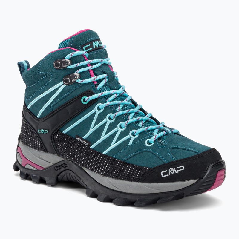 Moteriški trekingo batai CMP Rigel Mid Wp blue 3Q12946/16NN