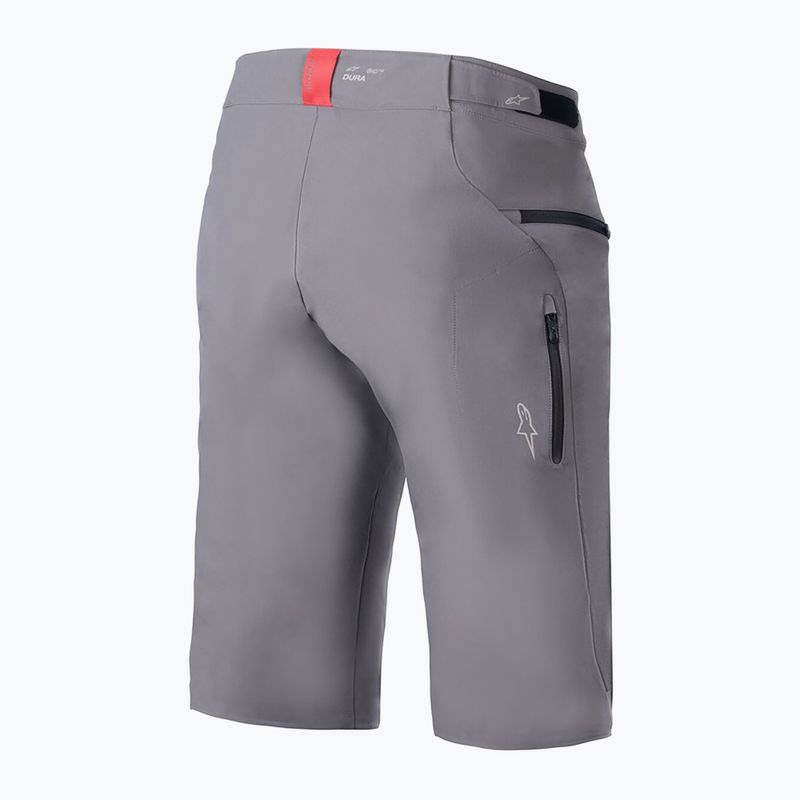 Vyriški dviračių šortai Alpinestars A-Dura Elite tamsiai pilki 2