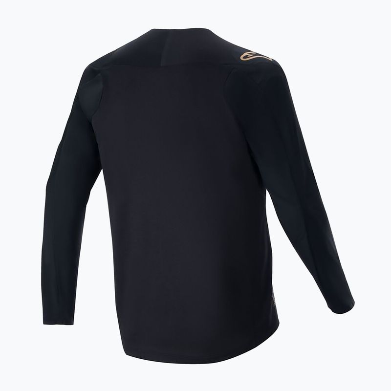 Vyriški dviračių marškinėliai ilgomis rankovėmis Alpinestars A-Aria Polartec Switch black 2