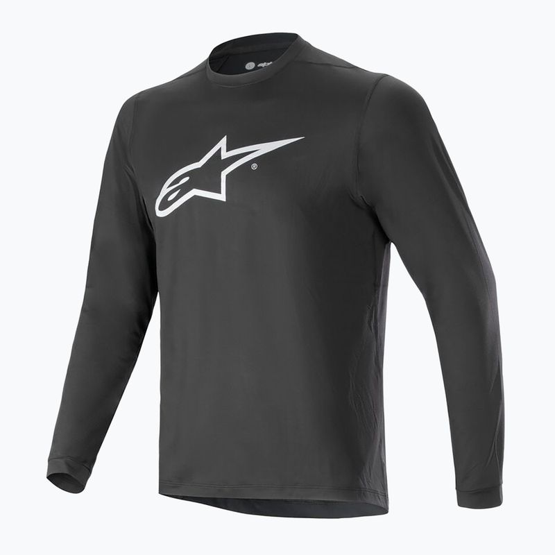 Vyriški dviračio marškinėliai ilgomis rankovėmis Alpinestars A-Dura Astar black