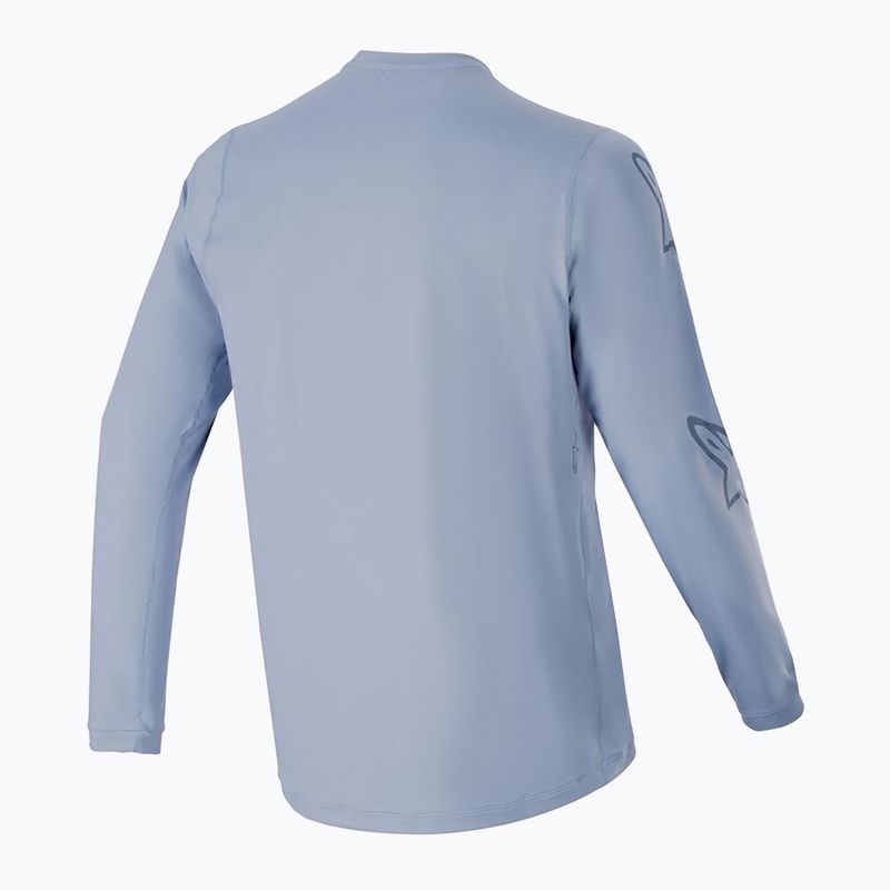Vyriški dviračio marškinėliai ilgomis rankovėmis Alpinestars A-Dura Switch infinity blue 2