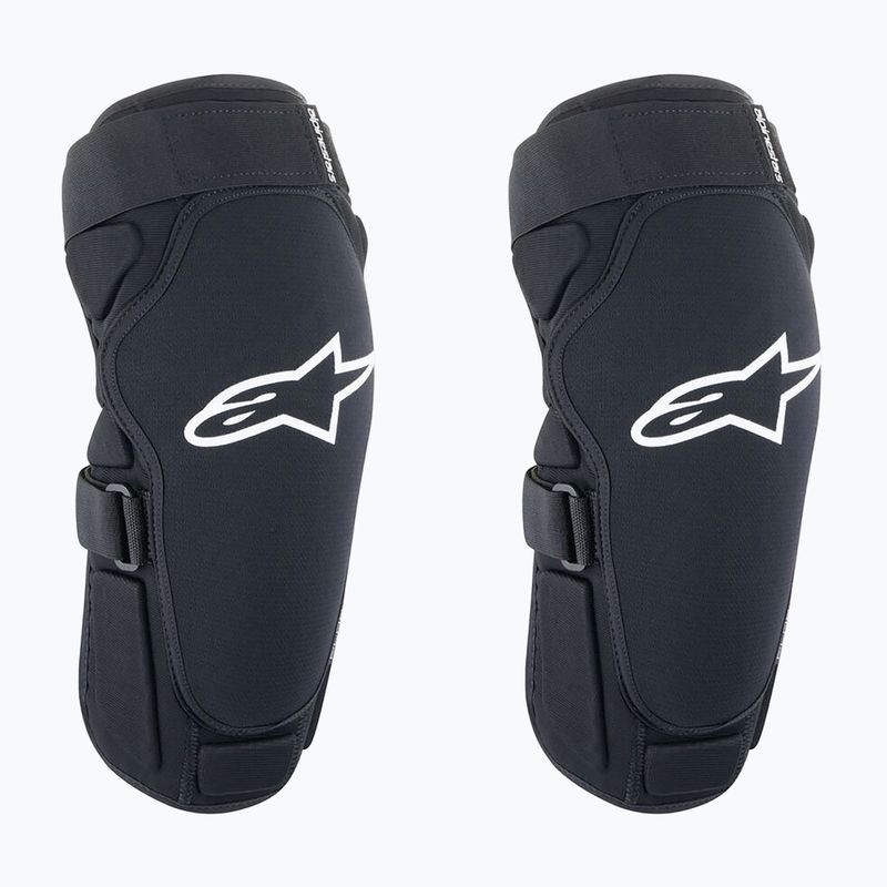 Dviračio kelių apsaugos Alpinestars A-Impact Plasma Pro Knee black/white