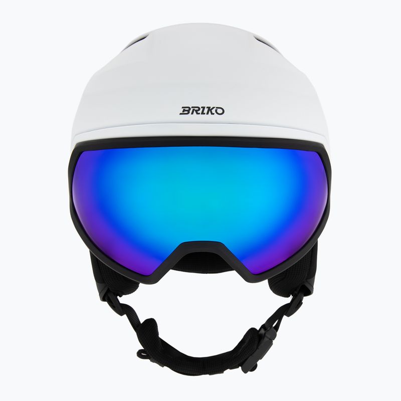 Slidinėjimo šalmas Briko Stormrider matt white/black 2