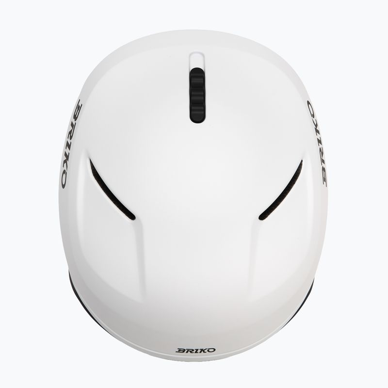 Slidinėjimo šalmas Briko Stormrider matt white/black 6