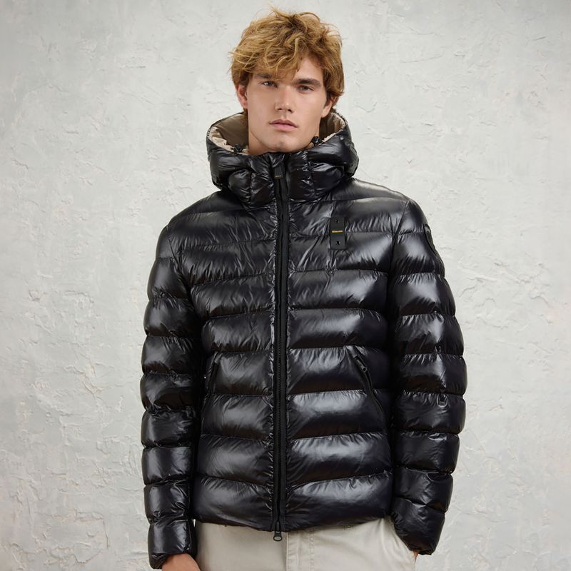 Vyriška striukė Blauer USA Adams black inside beige 2