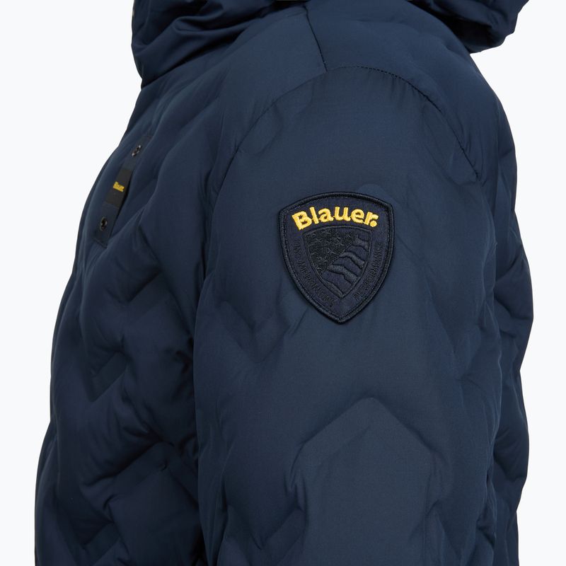 Vyriška striukė Blauer USA Piery blue inside brown 3