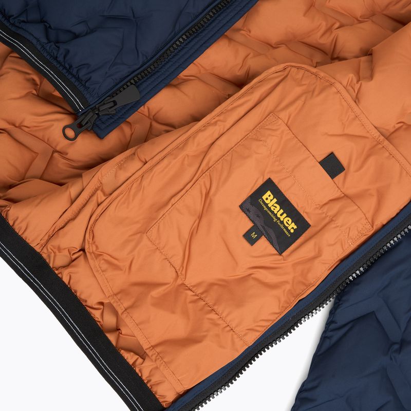 Vyriška striukė Blauer USA Piery blue inside brown 7