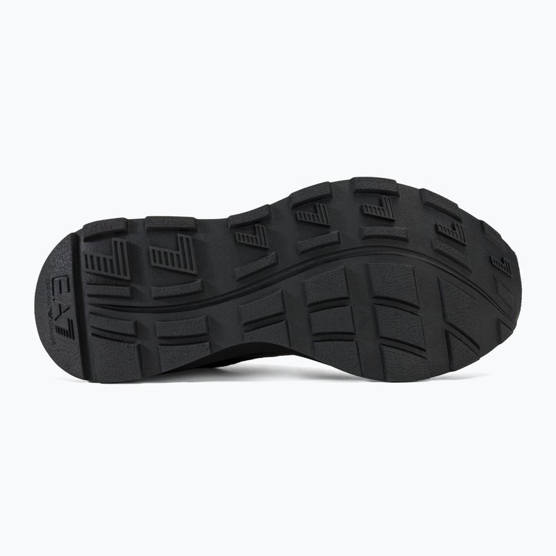 Batai EA7 Emporio Armani Black & White Altura Knit triple black/gold 4