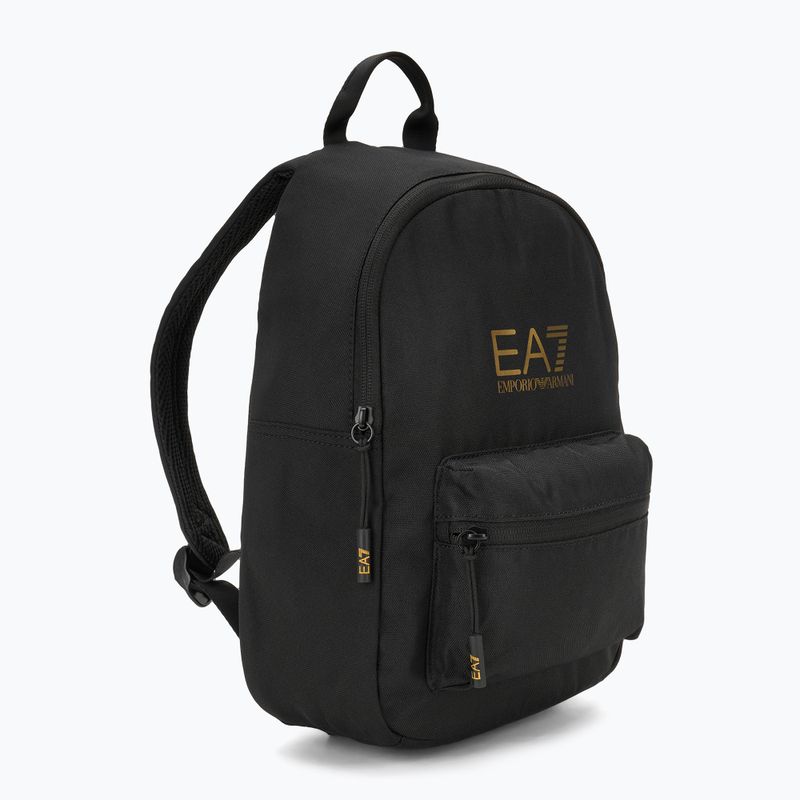 Vaikiška miesto kuprinė EA7 Emporio Armani Train Core 6 l black / gold logo black gold logo 2