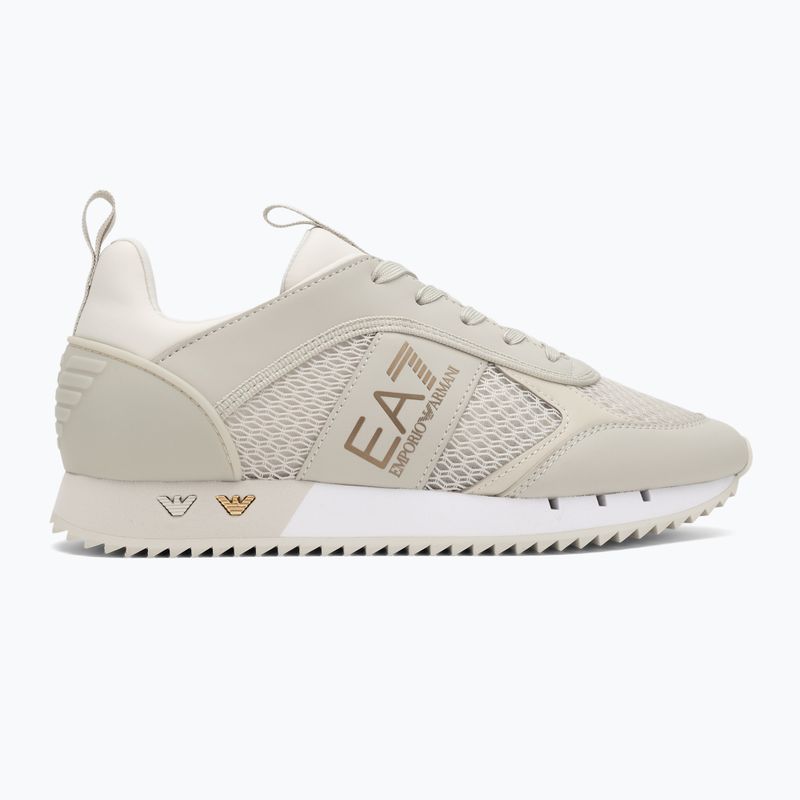 Batai EA7 Emporio Armani Black & White Laces silver birch/gold 2