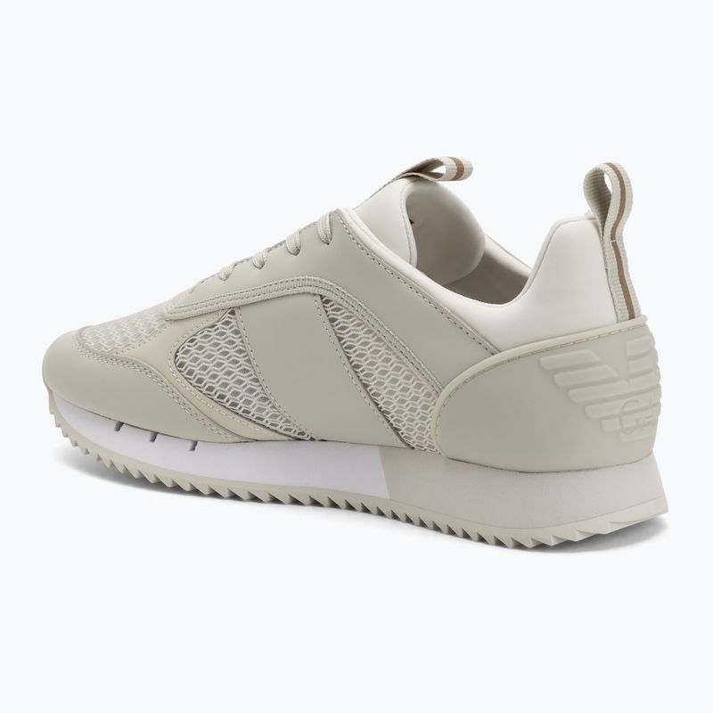 Batai EA7 Emporio Armani Black & White Laces silver birch/gold 3
