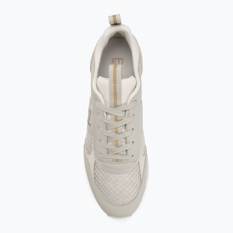 Batai EA7 Emporio Armani Black & White Laces silver birch/gold 5