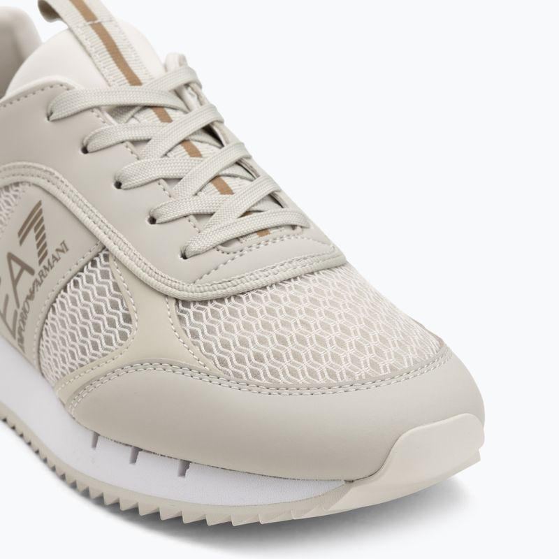 Batai EA7 Emporio Armani Black & White Laces silver birch/gold 7