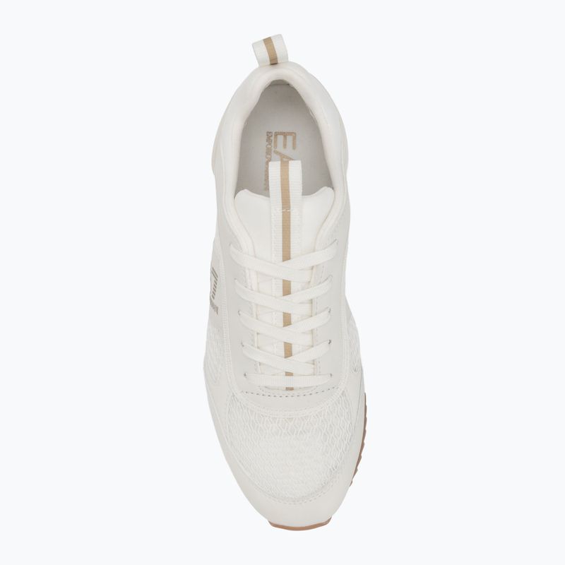 Batai EA7 Emporio Armani Black & White Laces triple off wht/gold 5