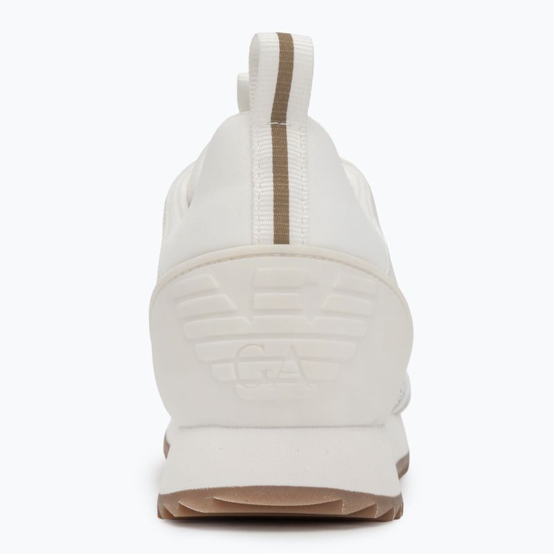 Batai EA7 Emporio Armani Black & White Laces triple off wht/gold 6