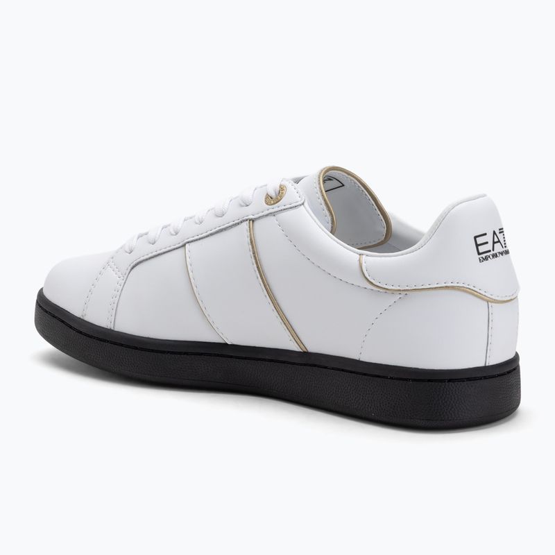 Batai EA7 Emporio Armani Classic Logo white/gold/black 3