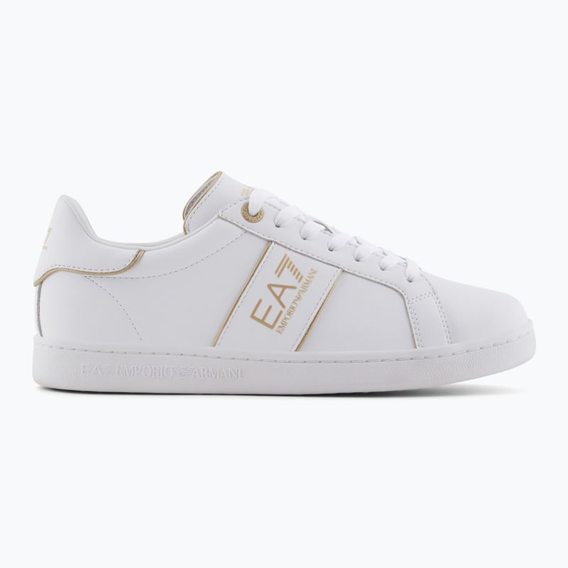 Batai EA7 Emporio Armani Classic Logo full wht/gold detail