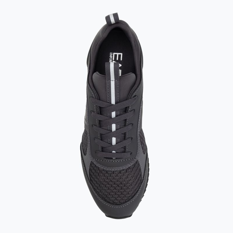 Batai EA7 Emporio Armani Black & White Laces asphalt grey/silv.g7 5