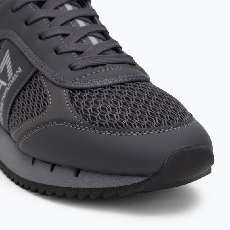 Batai EA7 Emporio Armani Black & White Laces asphalt grey/silv.g7 7