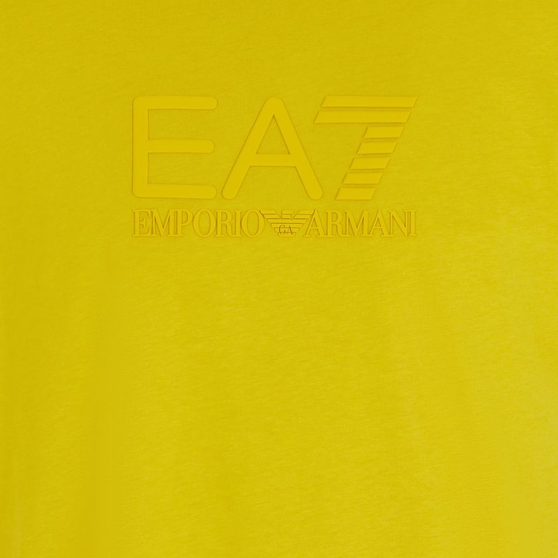 Vyriški EA7 Emporio Armani Visibility Cotton Crew antique moss marškinėliai 3