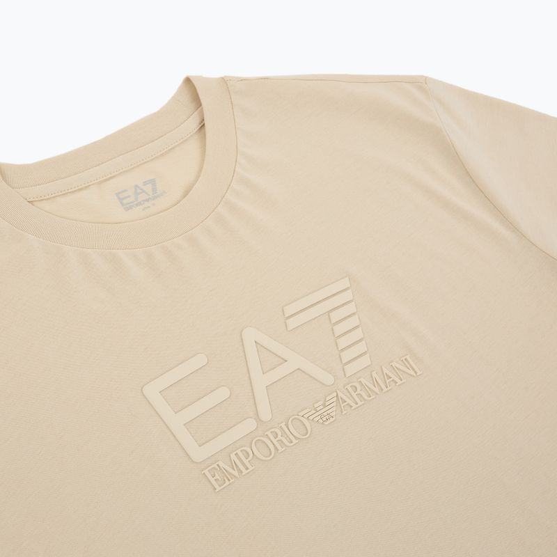 Vyriški marškinėliai EA7 Emporio Armani Visibility Cotton Crew almond milk 3