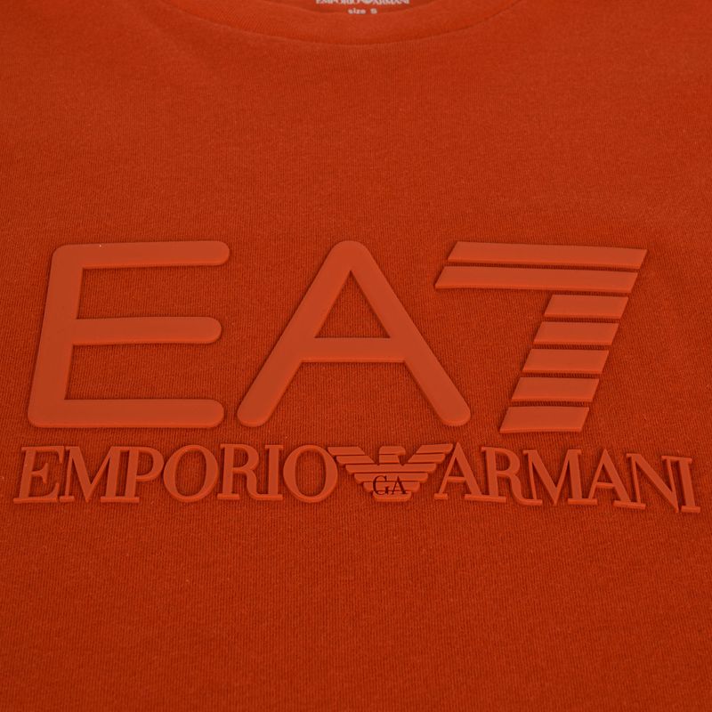 Vyriški EA7 Emporio Armani Visibility Cotton Crew marškinėliai su rooibos arbata 3